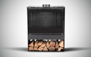 Socle Range Bûches BECAFIRE