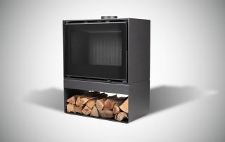 Socle Range Bûches BECAFIRE